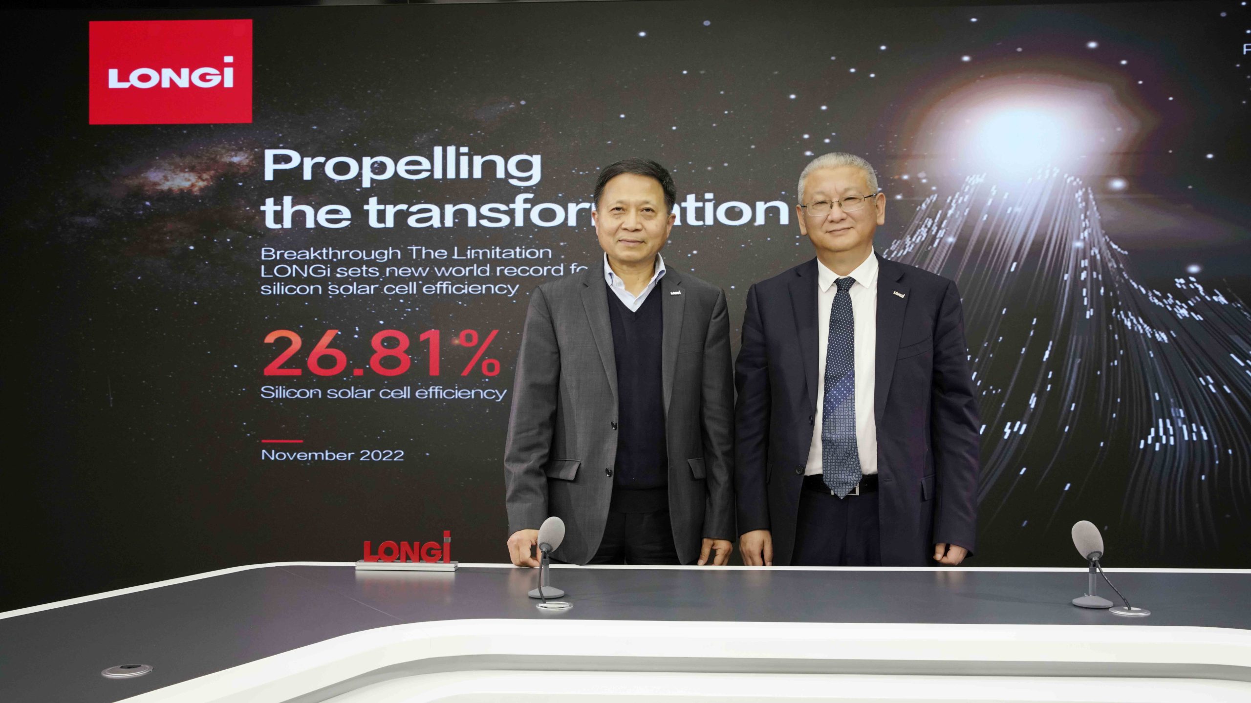 At 26.81%, LONGi sets a New World Record Efficiency for Silicon Solar ...
